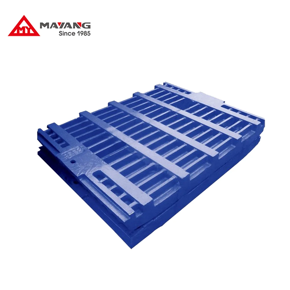 High Manganese Steel Jaw Crusher Wear Resistant Jaw Plate