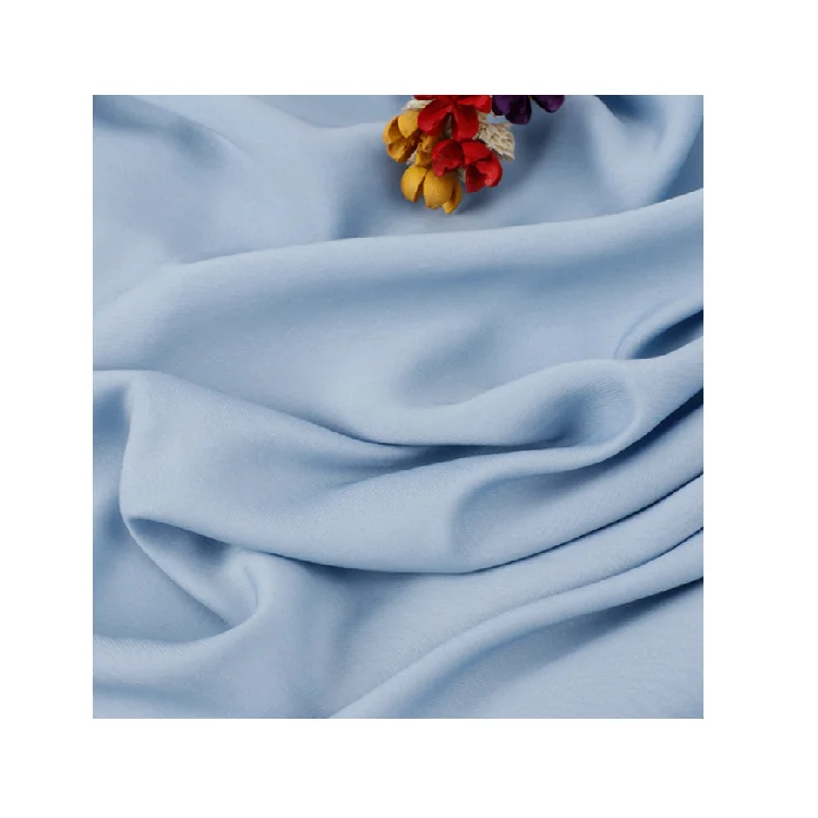 Wholesale factory price imitation silk fabric polyester satin chiffon printed base fabric island silk shirt dress fabric