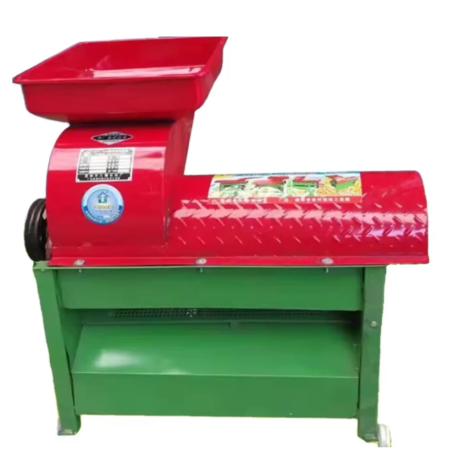 Mini maize thresher machine removing corn cob seed separator corn thresher machine maize threshing
