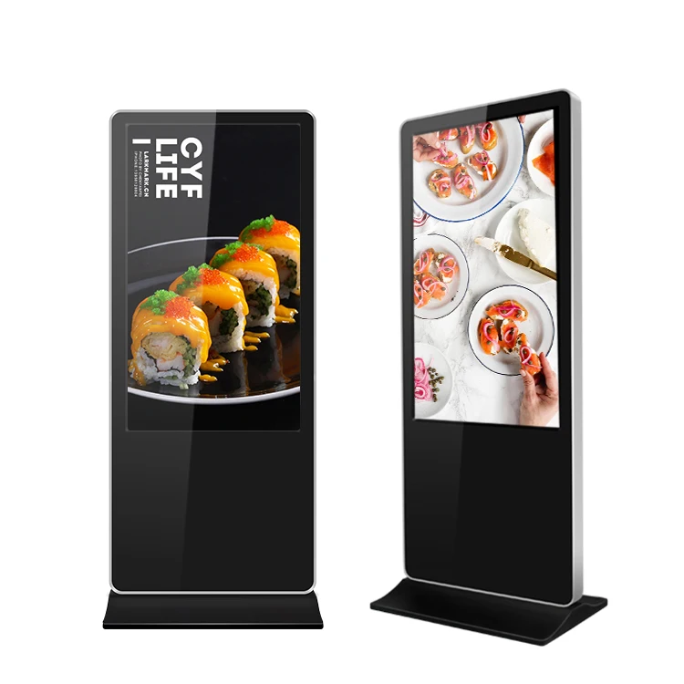 
49 inch floor standing kiosk lcd interactive totem with wifi for shopping mall 