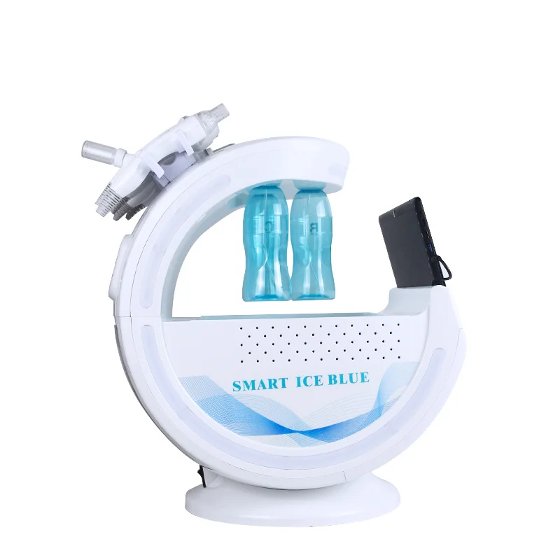 
Ice Blue Magic Mirror Skin Analyzer Face Lifting Microdermoabrasion Oxygen Sprayer Hydrodermabrasion Deep cleaning Machine 