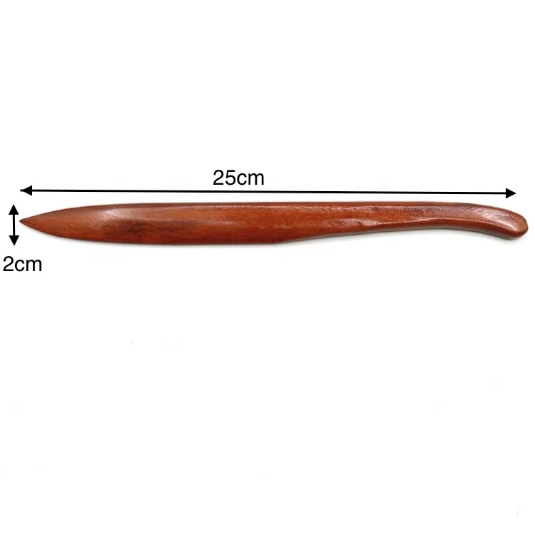 Ручной работы деревянные бумагорезательная мшина и канцелярский нож SW-KP721B