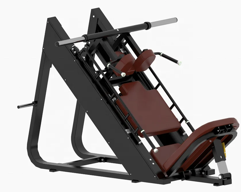 Commercial gym equipment Hack Squat rack fitness leg press machine