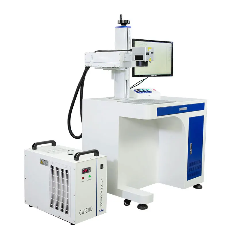 UV laser marking machine 3w 5w vin number glass metal JPT laser source