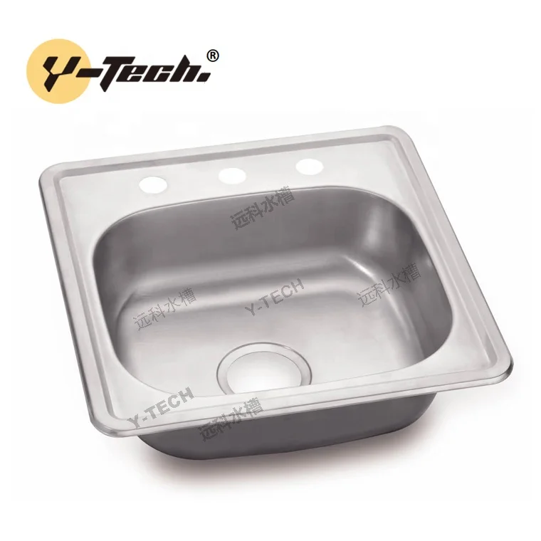 YK-4848 Round Corner Kitchen Sink Undermount Dishwashing Stainless Steel Sink Modern Design