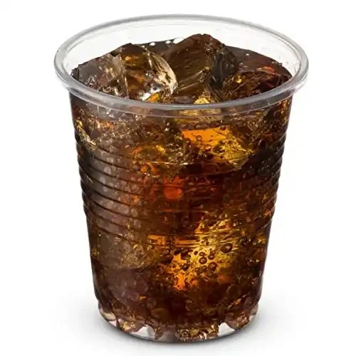 Transparent Hot and Cold Disposable 12oz Clear Party pp Plastic Drinking Cups  for Coffee Water Juice Soda Milk