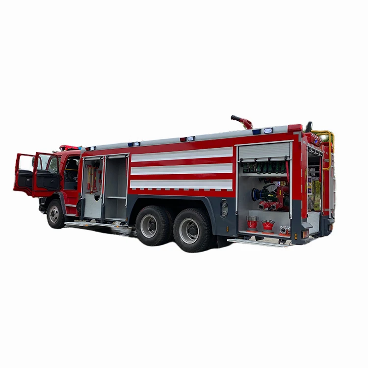 XDR Remote Control 6000l Foam Water Tank Fire Trucks for sale in China