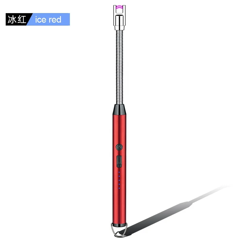 Electric Arc Lighter USB Rechargeable Plasma Arc Electric Candle Long Lighter With Flexible Long Neck