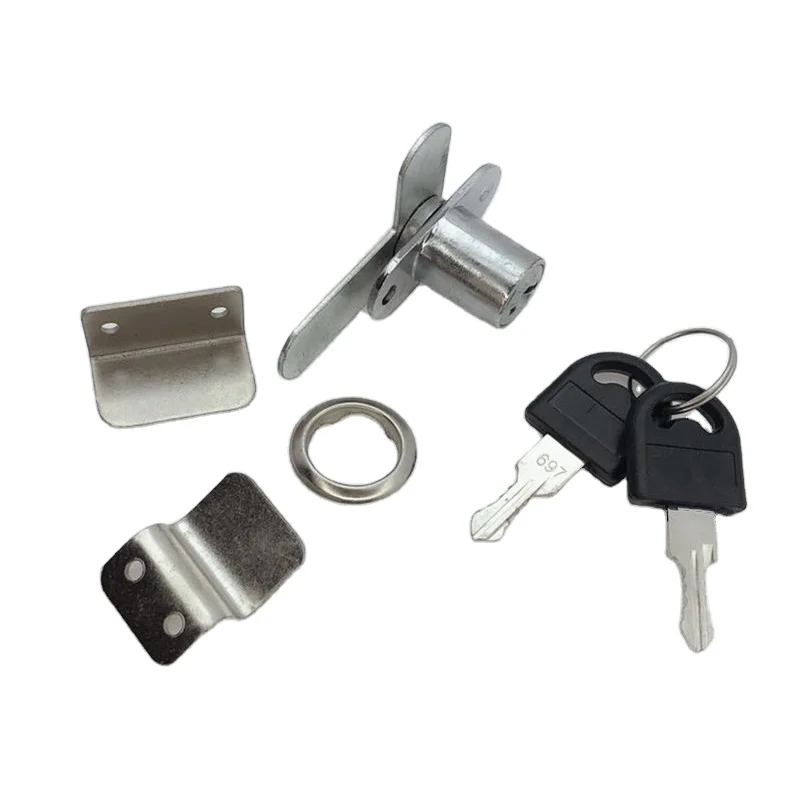 Manufacture 201 Seven-Shaped Piece Series Glass Lock Hidden Cabinet Drawer Lock