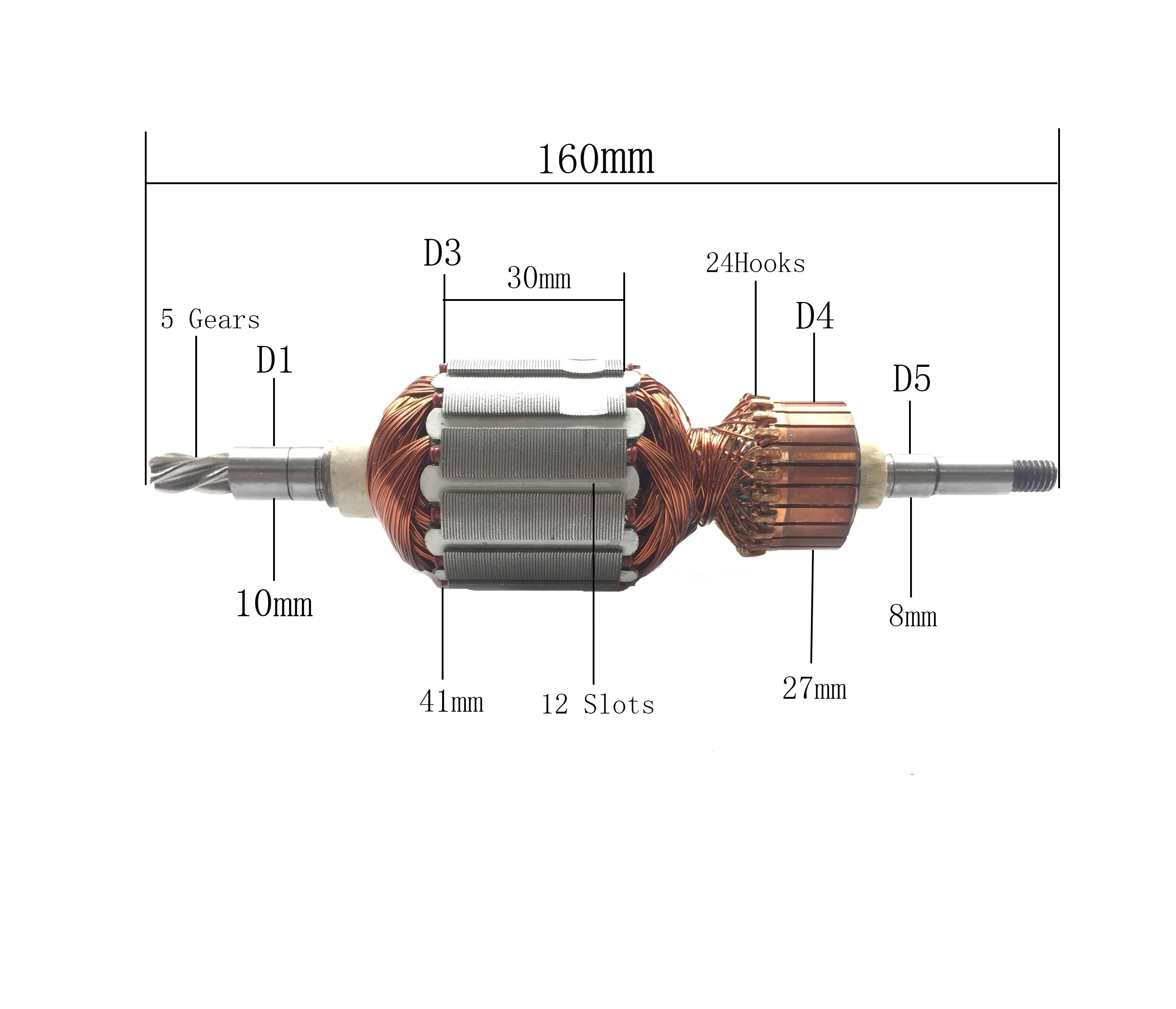 High quanlity motor for Bosch/makitahilti power tool HR3000