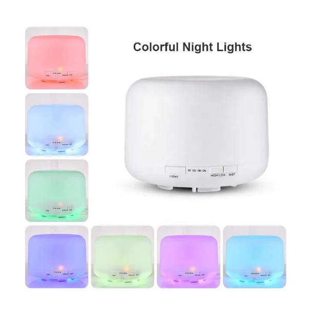 1000ML air humidifier ultrasonic room freshener with remote controller big essential oil diffuser