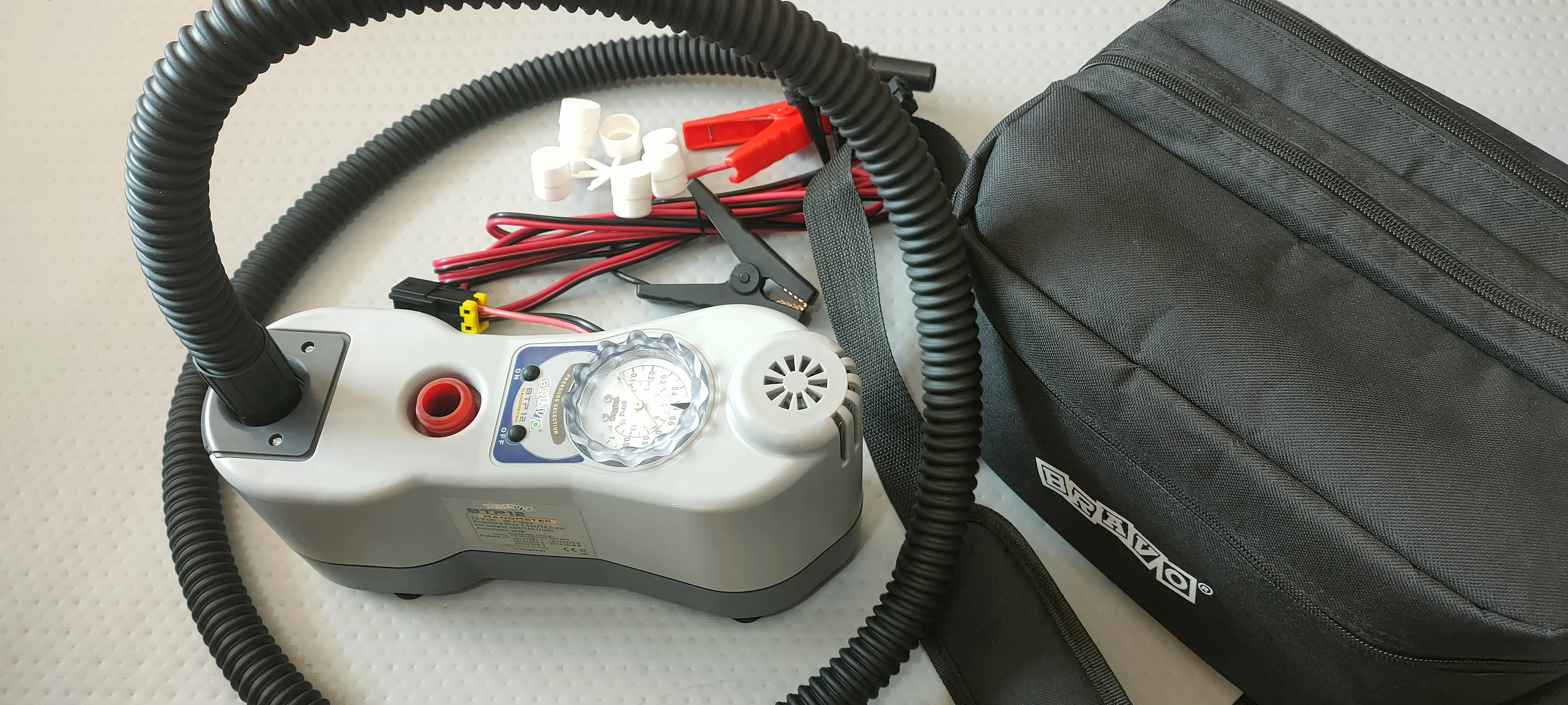 Bravo  BP12V  electric air pump Inflation Pump for SUP Kayaks inflatable boat