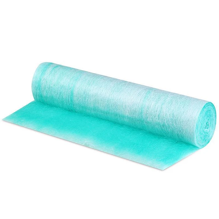 White-green PA-60 Spray Booth Fibreglass filter/PA-50/60-PA-100 Paint Stop Mats