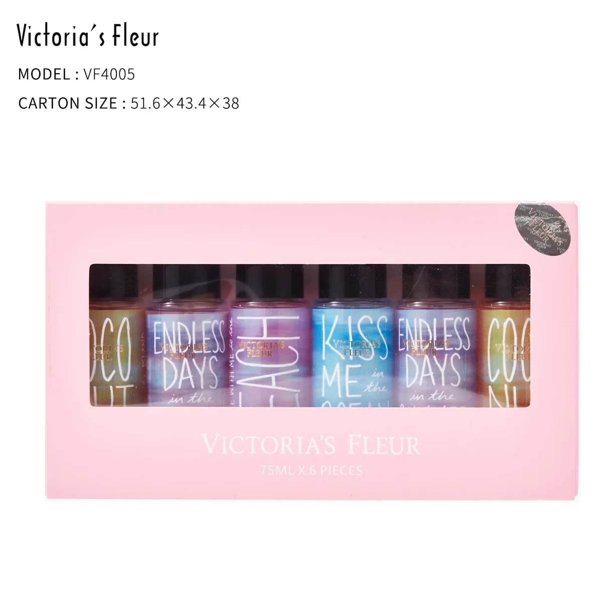 Manufacturers wholesale fragrance body spray musk floral fruit fragrance six-stick