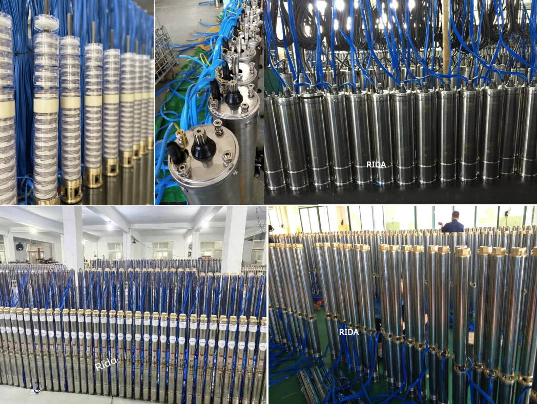 Italy brand 2 3 and 4 Inch High Pressure high Head Meter Electric or solar Submersible Deep well pump manufactures factory