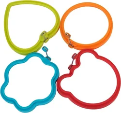 Wholesale Breakfast Cooking Tool Nonstick Pancake Mold Silicone Egg Ring Cooking Mold