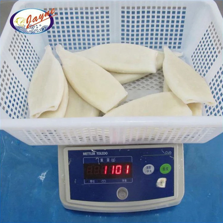 Bqf frozen whole cleaned squid frozen whole cleaned squid bqf interleaved whole cleaned squid