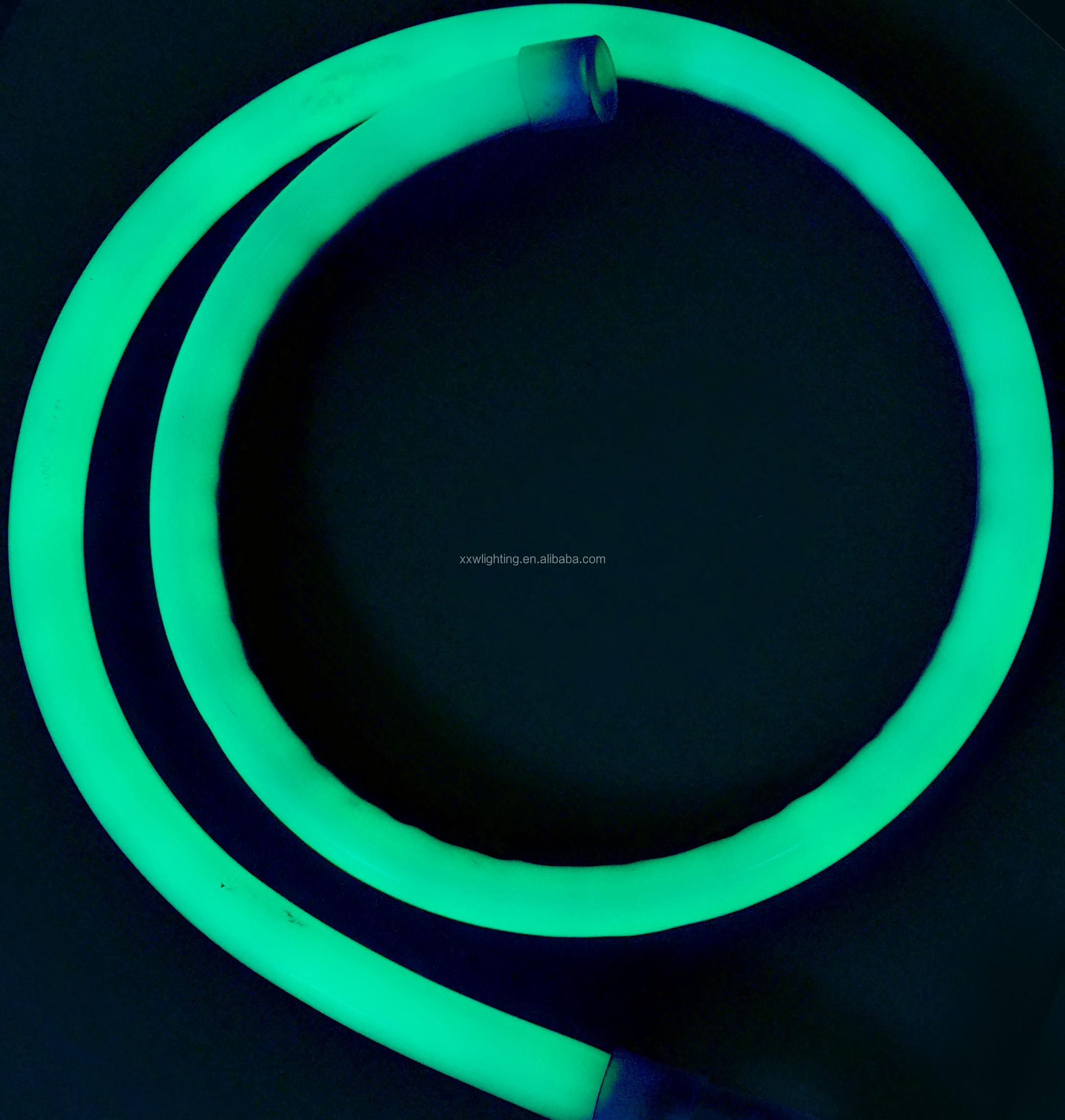 wholesale Dia16mm 360  270degree white pvc 220V led neon flex light rope