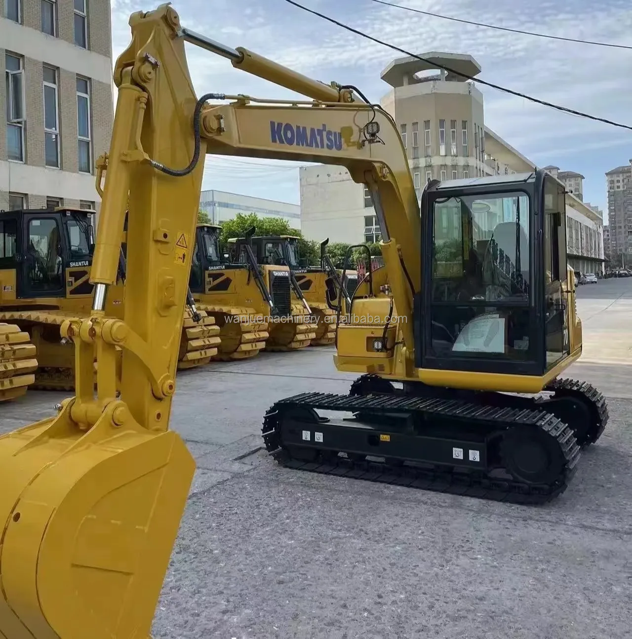 Высококачественный PC70LC-11MO мини-экскаватор Komatsu 7 тонн гусеничный тип японского происхождения с сердечником бестселлер