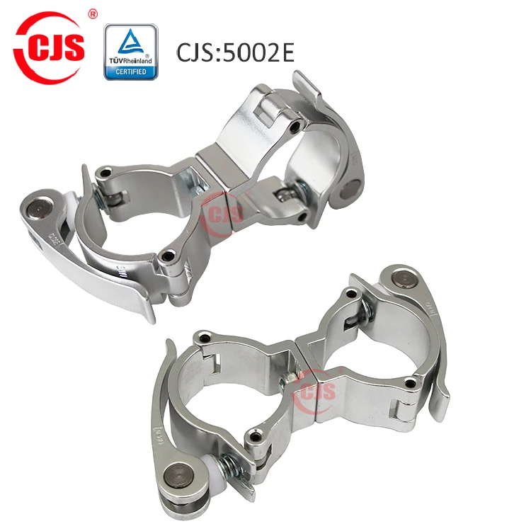 Truss Swivel Clamp 48 - 51mm Quick release stage lights clamp for Outdoor indoor stage concert wedding DJ clips