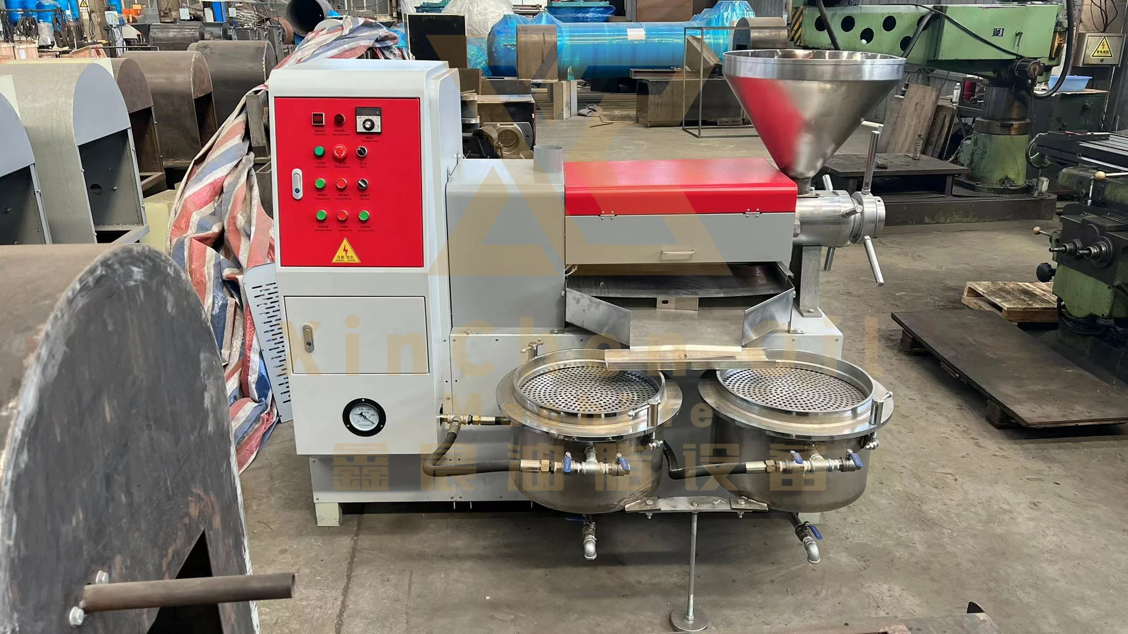 Durable Automatic Oil Press Equipment Rapeseed Combined Peanut Oil Screw Press Machine