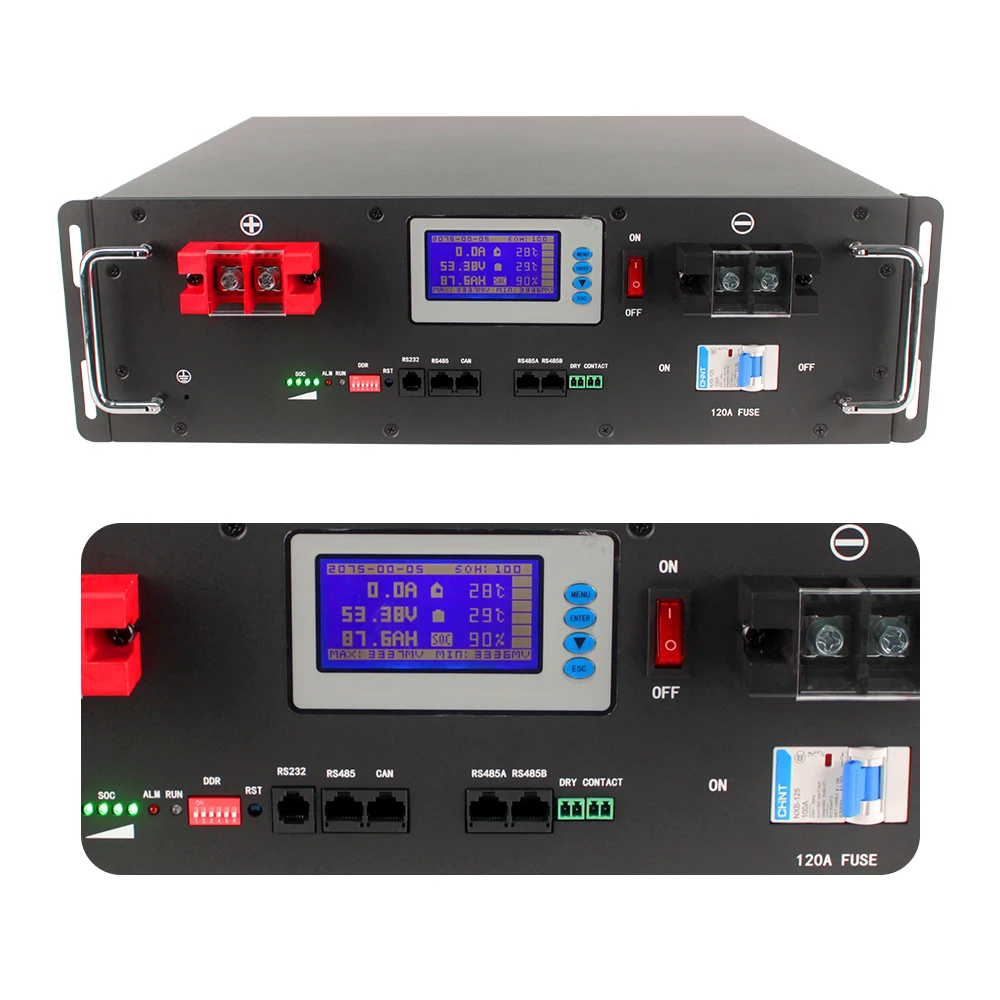 10kWh 100kWh Residential Household Energy Solar Storage 48volt Lithium ion Battery 50Ah 100Ah 200Ah Lifepo4 Battery 48V