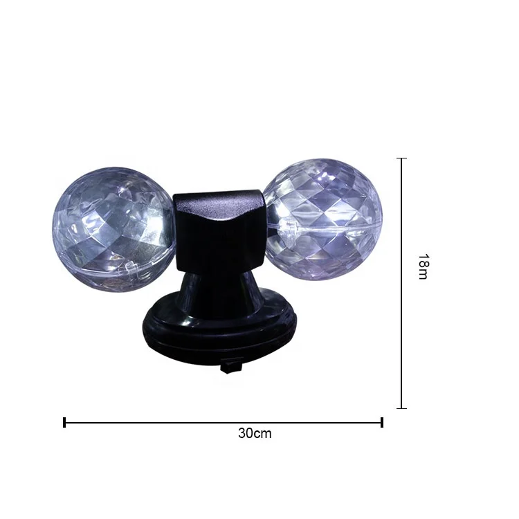 
Горячая Распродажа, USB RGB праздничный светильник, двойной Хрустальный Волшебный шар, светодиодный сценический светильник для дискотеки 