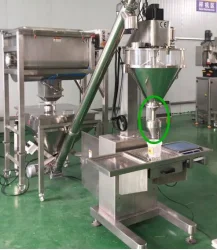 Doser Filling Machine 1 - 500g for Quartz Flour Powder Auger Filler 4000BPH 3P AC208-415V 50/60hz 40--120 Times Per Min
