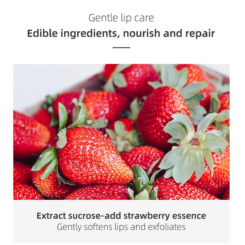 
Oem Natural Plants Private Label Exfoliator Lightening Best Lip Scrub For Dark Lips 