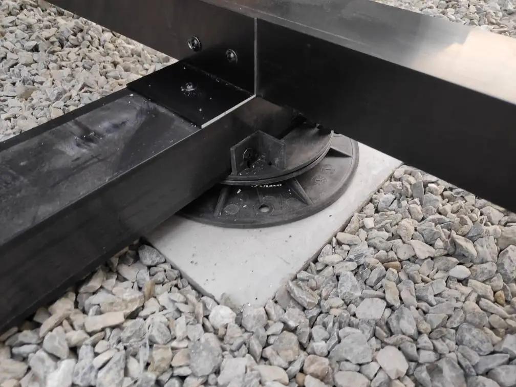 Pedestals Deck and Tile Support Adjustable Plastic Flooring Covering Accessories Indoor & Outdoor Black & Customized Color 5mm