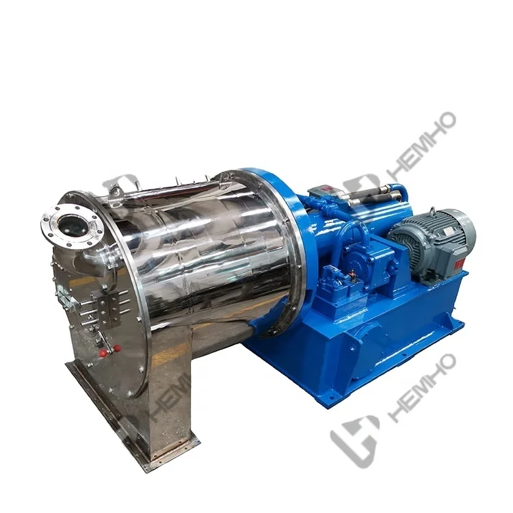 Horizontal Continuous Pusher Centrifuge Pushing Centrifuge Separator for Salt Processing
