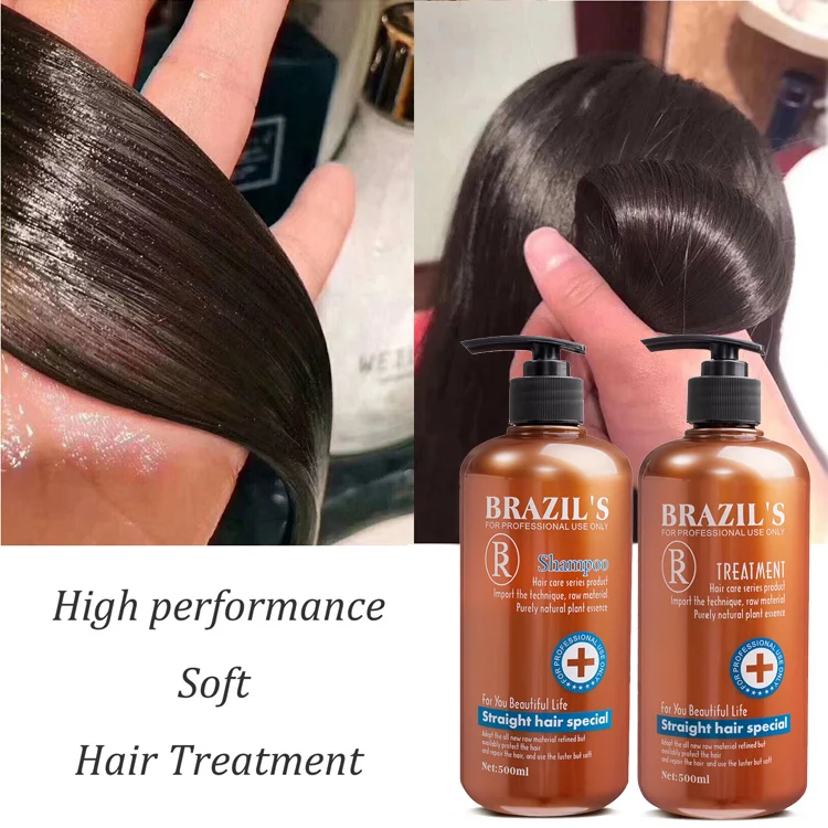 Professional Shampoo Keep Keratin Effect Daily Use Hair Straightening Smoothing and Conditioner After Care