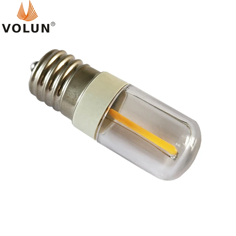 T18 light bulb replacement LED lighting lamp 1W 2W 3W E17 LED filament bulb