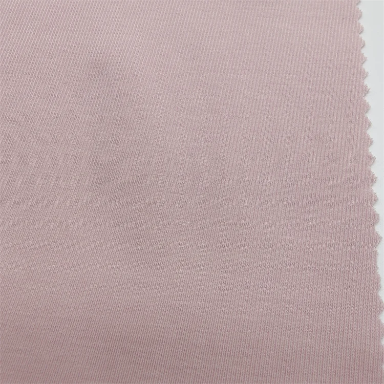 Latest Hot Design Style Factory Price 100% Heavy Thick And Warm Fine 176Gsm Nylon Cotton Spandex Jersey Fabric