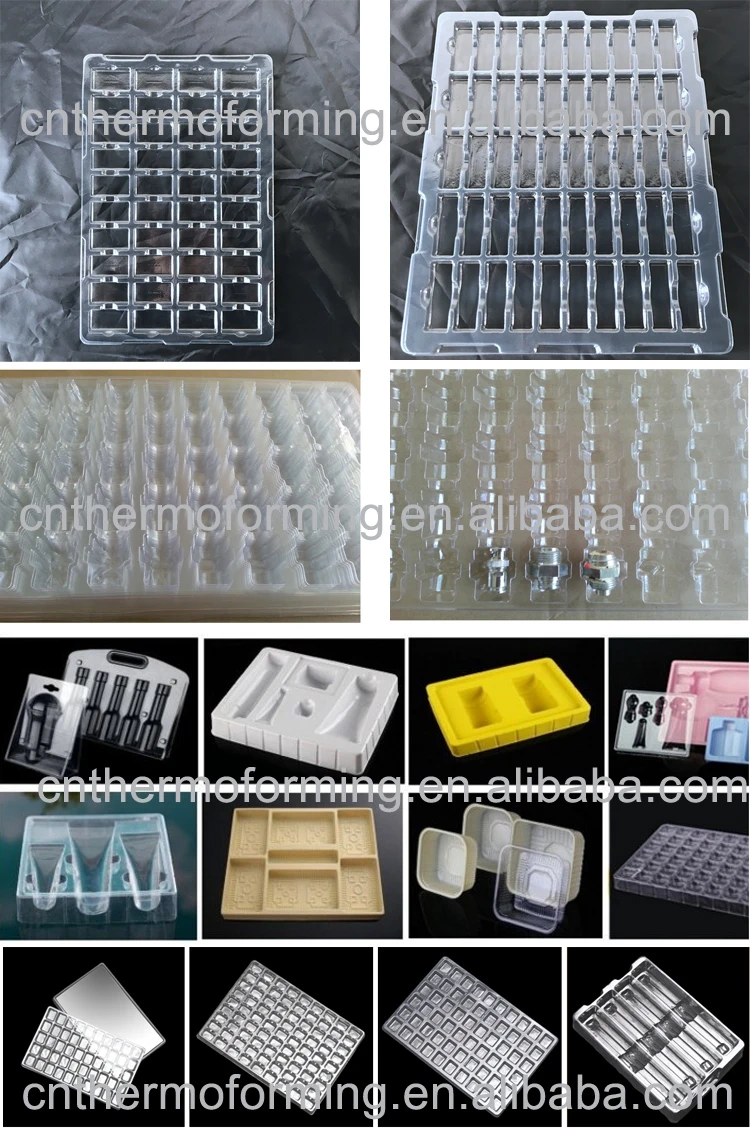 Полуавтоматическая пластиковая вакуумная формовочная машина