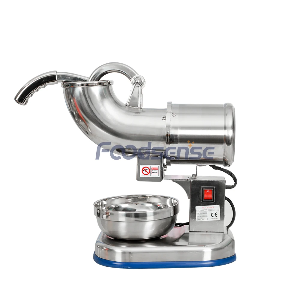 Commercial Automatic Electric  Stainless Steel Ice Shaving Machine Ice Crushers For Snow Cones And Frozen Drinks Ice Making