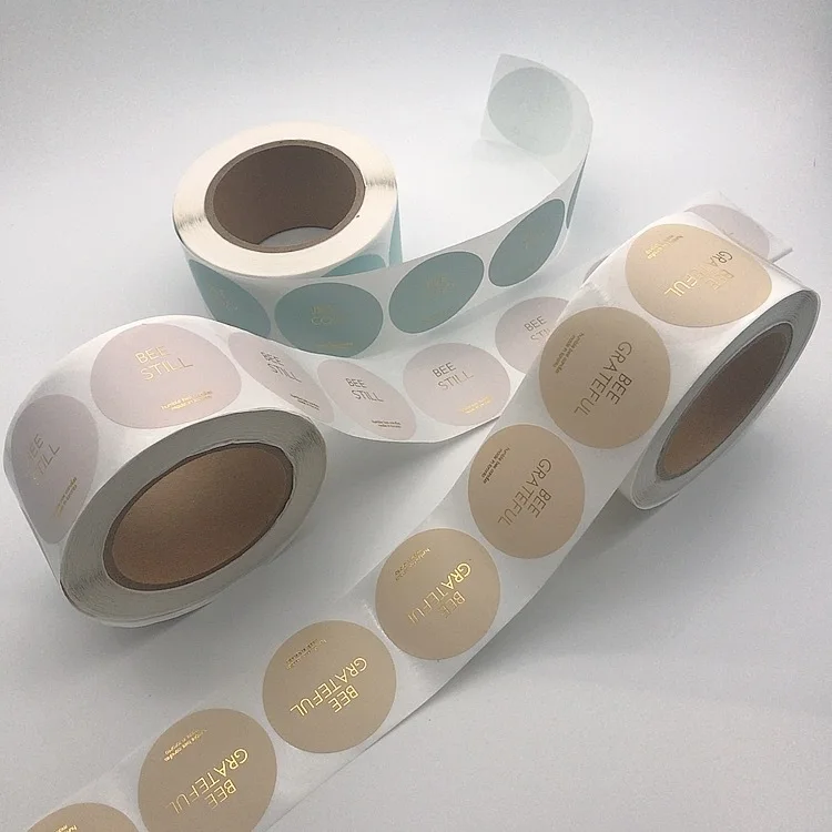 Self-adhesive Sealing Stickers QR Code Advertising Customized logo Custom Labels