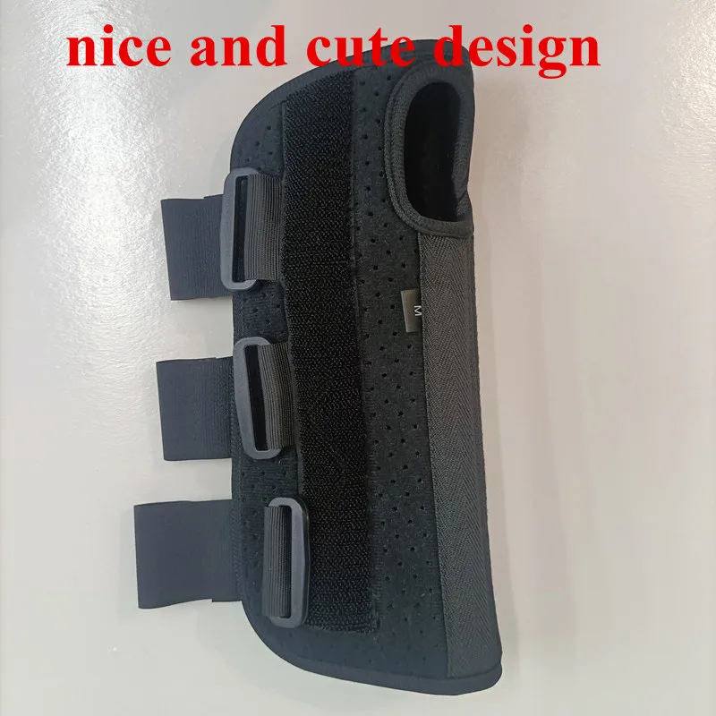 Custom Logo Wrist Protection Hand Palm Wristband Sprain Fixed Aluminum Bar Wrist guard Carpal Tunnel Wrist Brace Support