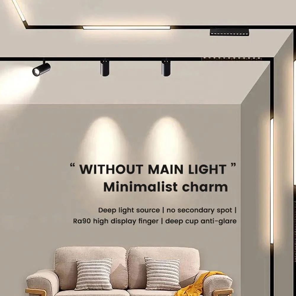 Hot Selling Surface Mounted Smart Dimmable 7W 12W 20W Track Light Led Magnetic Track Light