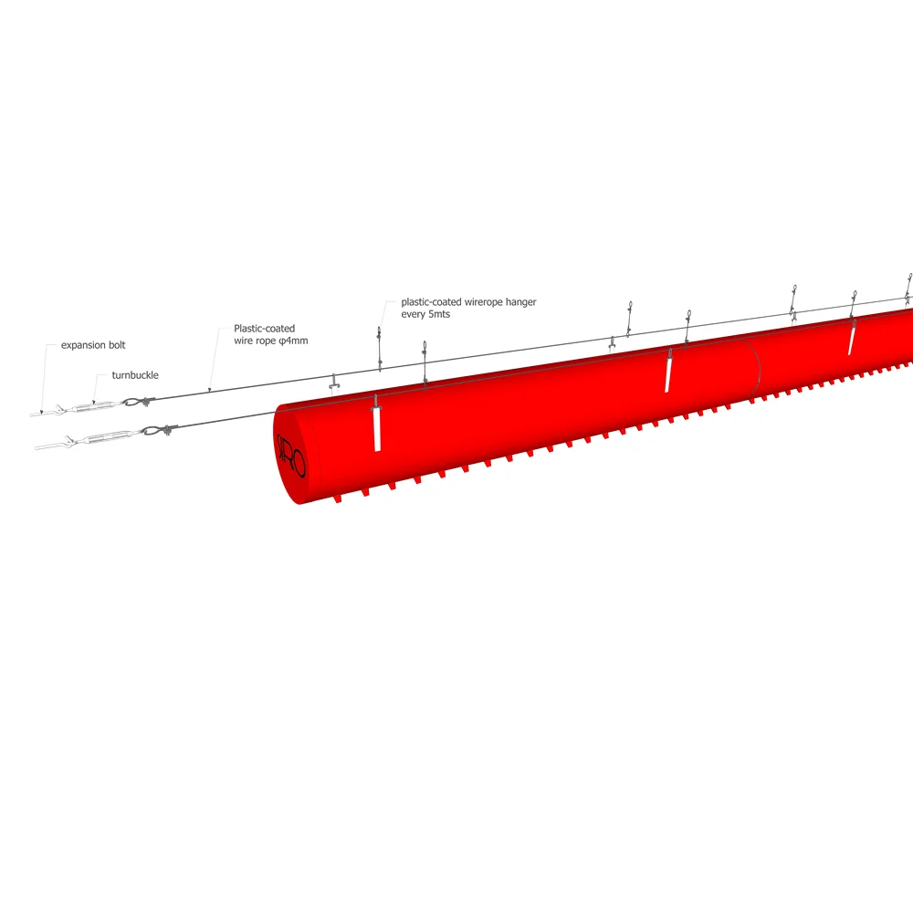 collapsible fabric ducting with jet nozzles diffuser