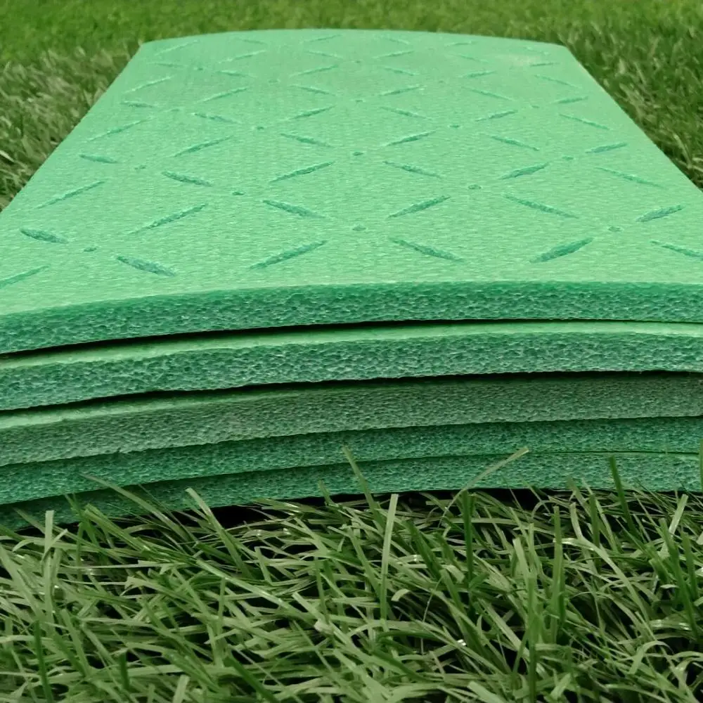 sdms 10mm thick shock pad for artificial football soccer turf XPE  PE  grass underlay foam pad