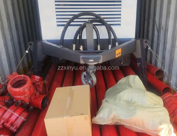 Low price and convenient operation China factory manufacture diesel  type concrete  pump for sale South America