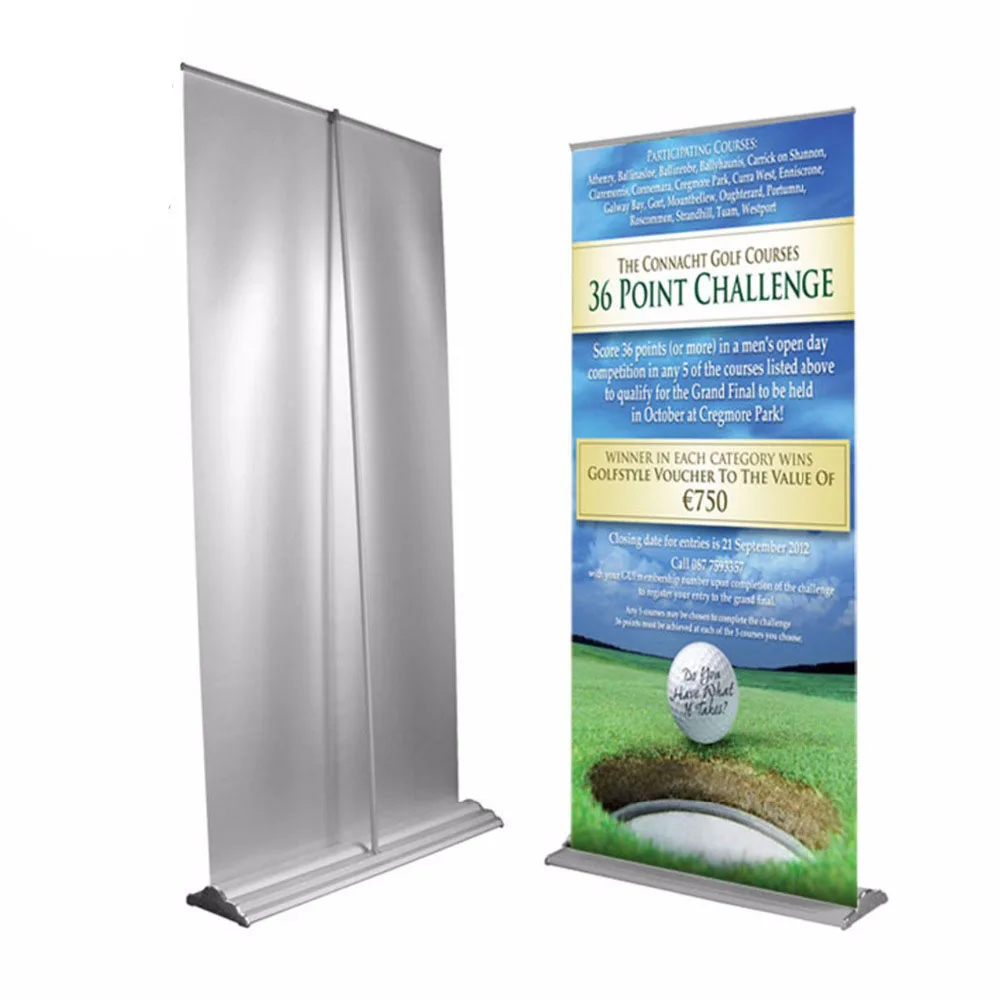 Custom Brand Printed Display Exhibition Roll Up Banner Stand Roll-up Pull Up advertising Display Banner Custom Roll Up Display