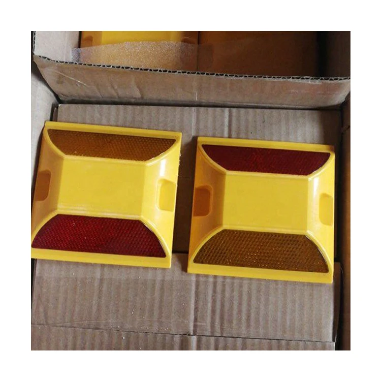 Reflector Plastic Cats Eyes Reflecting Road Studs Solar Markers Led Cat Eye Stud For Roads Pavement Marker Light