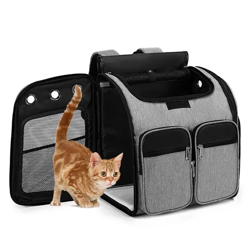 Portable Pet Travel Bag Dog Cat Tote Bag Pet Backpack An airline approved pet cat backpack Dog backpack