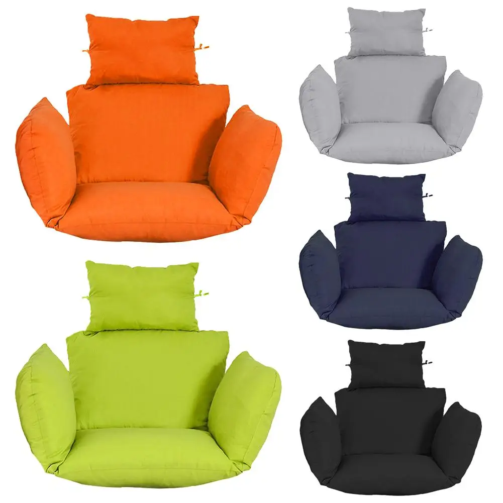 Hanging Egg Chair Pads Wicker Rattan Hanging Seat Cushion Nonslip Soft Swing Chair Cushion For Indoor Decoration