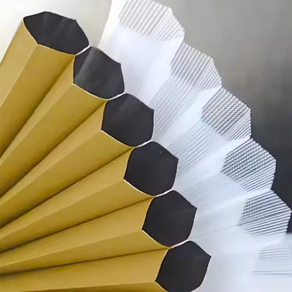 Accordion Blinds Blackout Non Motorized Honeycomb Blinds Fabric China Coreless Honeycomb Blind Cellcular Shade