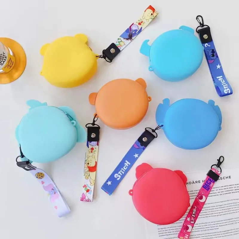 
Silicone pouch zipper wallet case Coin Purse 