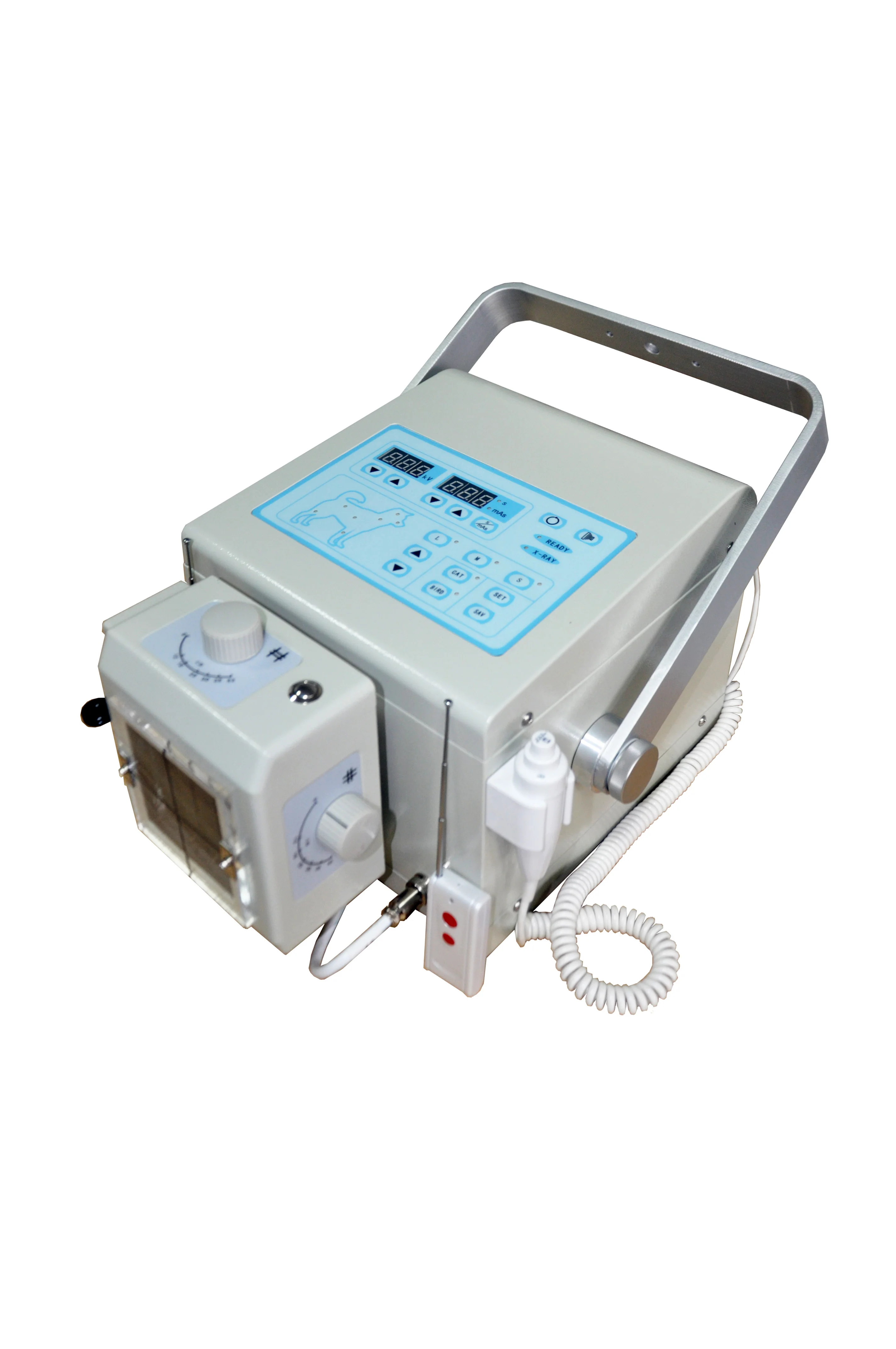 Medical 50Kw LCD Display Portable X Ray Machine Digital X-Ray System Rayos X Portable