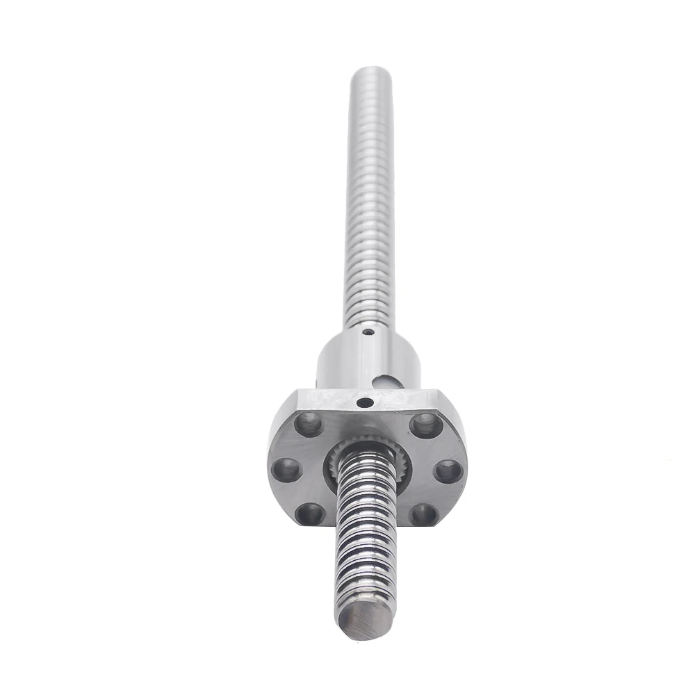 SFU1204 set:SFU1204 L-700mm rolled ball screw C7 with end machined + 1204 ball nut + nut housing+BK/BF10 end support + coupler